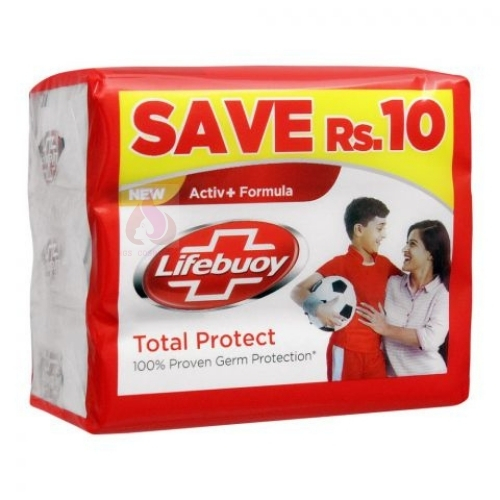 Buy Lifebuoy Total Protect Soap Value Pack 3x140g In Pakistan