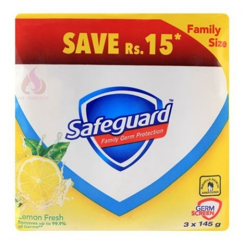 Buy Safeguard 3 Pack Lemon Fresh Soap 145gm in Pakistan|HGS
