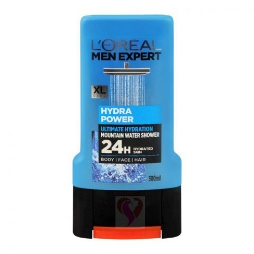 Buy Best L'Oreal Men Expert Hydra Power Shower Gel-300ml Online @ HGS Cosmetics