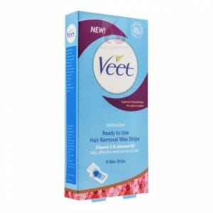 Buy Veet Sensitive Skin Hair Removal Wax Strips-8Pack in Pak