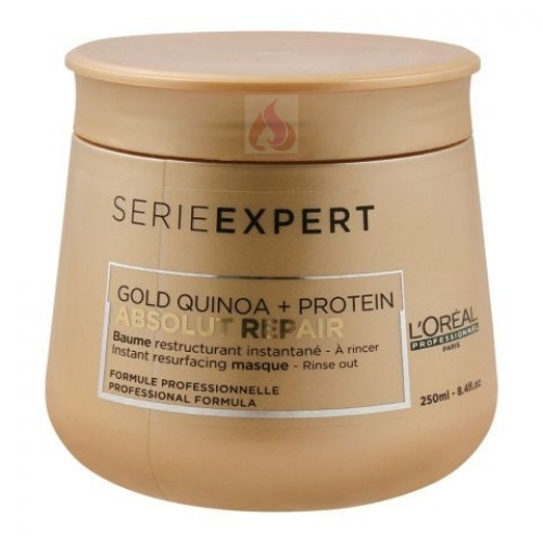 Buy Best L'Oreal Gold Quinoa & Protein Absolut Repair Hair Masque-250ml Online @ HGS Cosmetics