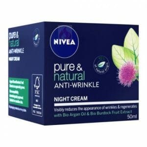 Buy Nivea Pure & Natural Anti Wrinkle Night Cream 50ml in Pak