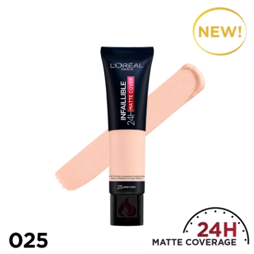 Buy L'Oréal Infallible 24H Matte Cover Foundation 25 in Pak