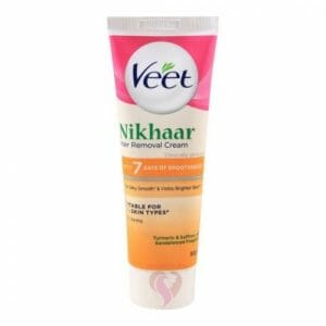 Buy Veet Nikhaar Turmeric & Saffron Hair Removal Cream-50g online