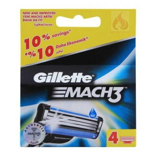Buy Gillette Mach3 Cartridges Razor Blades 4Pack in Pakistan