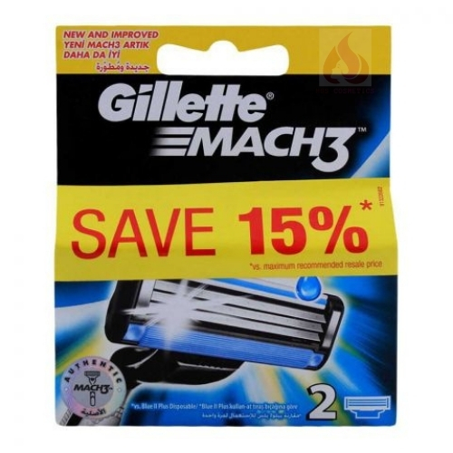 Buy Gillette Mach3 Cartridges Razor Blades 2Pack in Pakistan