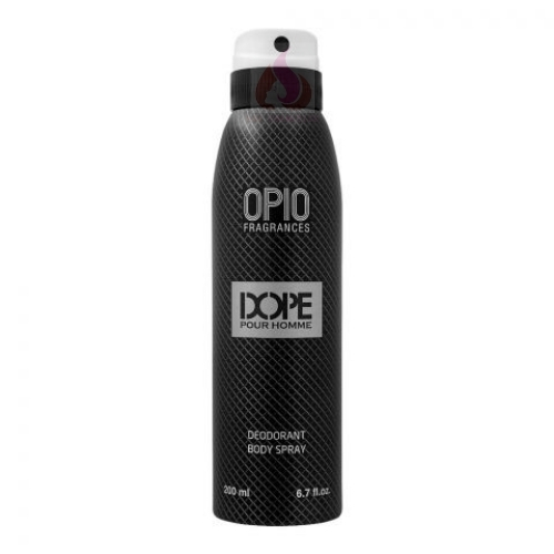 Buy Opio Men Dope Deodorant Body Spray 200ml in Pakistan|HGS