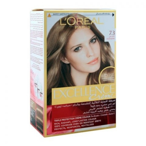 Buy L'Oréal Excellence Hair Colour 7.3 Golden Blonde in Pakistan