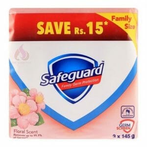 Buy Safeguard 3 Pack Soap Floral Scent 145gm in Pakistan|HGS