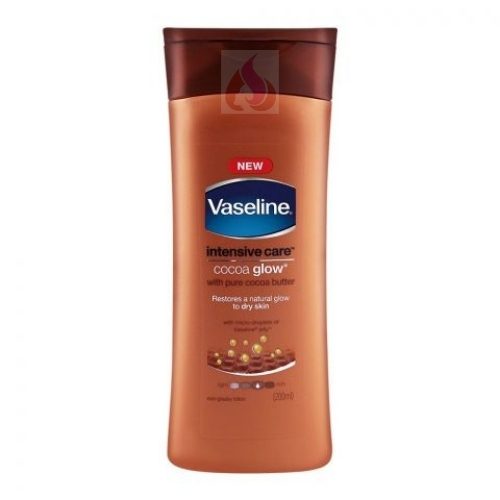 Buy Vaseline Cocoa Glow Pure Cocoa Butter Lotion-200ml in Pak