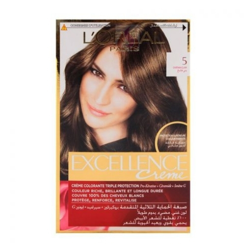 Buy L'Oréal Excellence Hair Color-5 Light Brown in Pakistan