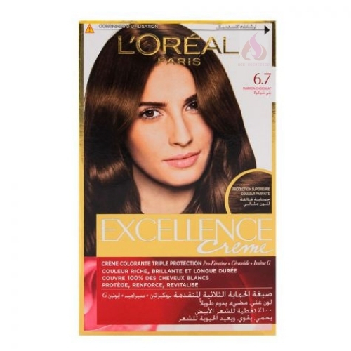 Buy L'Oréal Excellence Hair Color-6.7 Chocolate Brown in Pak