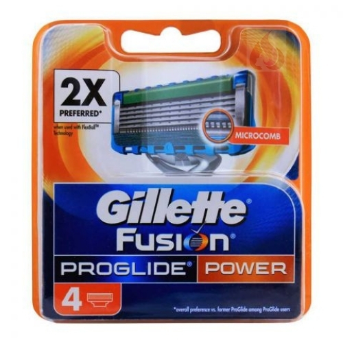 Buy Gillette Fusion ProGlide Power Razor Blades 4Pack in Pak