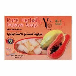 Buy YC Pure Herbal Papaya Soap-100g online in Pakistan | HGS
