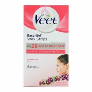 Buy Veet Easy-Gel Face Wax Strips-8 Pack in Pakistan|HGS