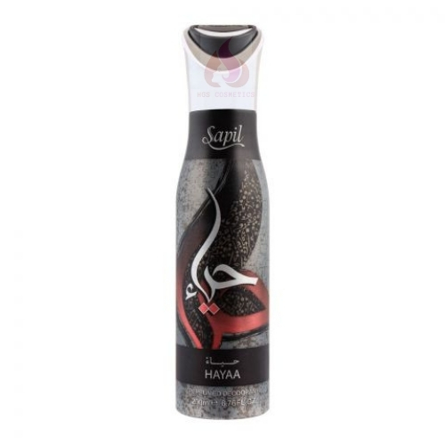 Buy Sapil Women Hayaa Perfumed Deodorant Spray 200ml in Pakistan