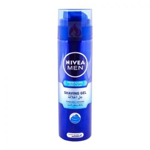 Buy Nivea Men Fresh & Cool Shaving Gel 200ml in Pakistan|HGS
