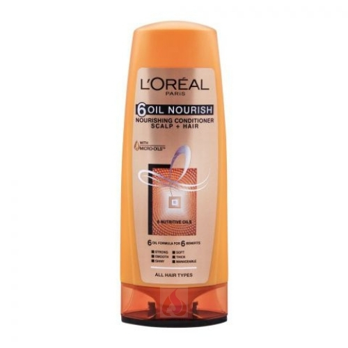 Buy L'Oréal 6 Oil Nourish Scalp + Hair Conditioner 175ml in Pak