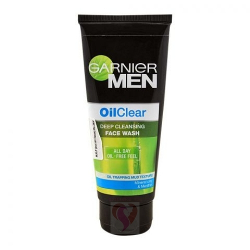 Buy Garnier Men Oil Clear Deep Cleansing Face Wash-100gm in Pak