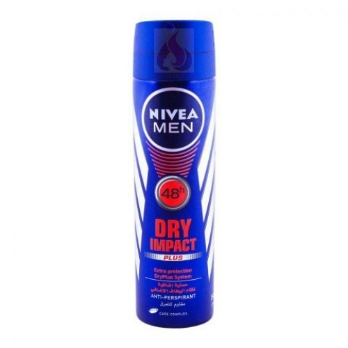 Buy Nivea Men 48H Dry Impact Plus Deodorant Spray 150ml in Pak