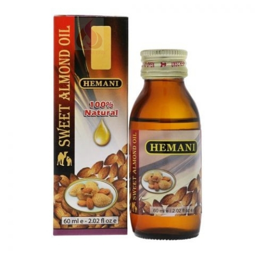 Buy Hemani Sweet Almond Oil 60ml online in Pakistan|HGS