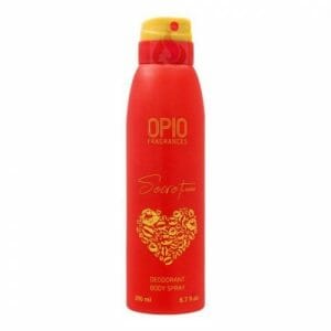 Buy Opio Women Secret Deodorant Body Spray 200ml in Pakistan