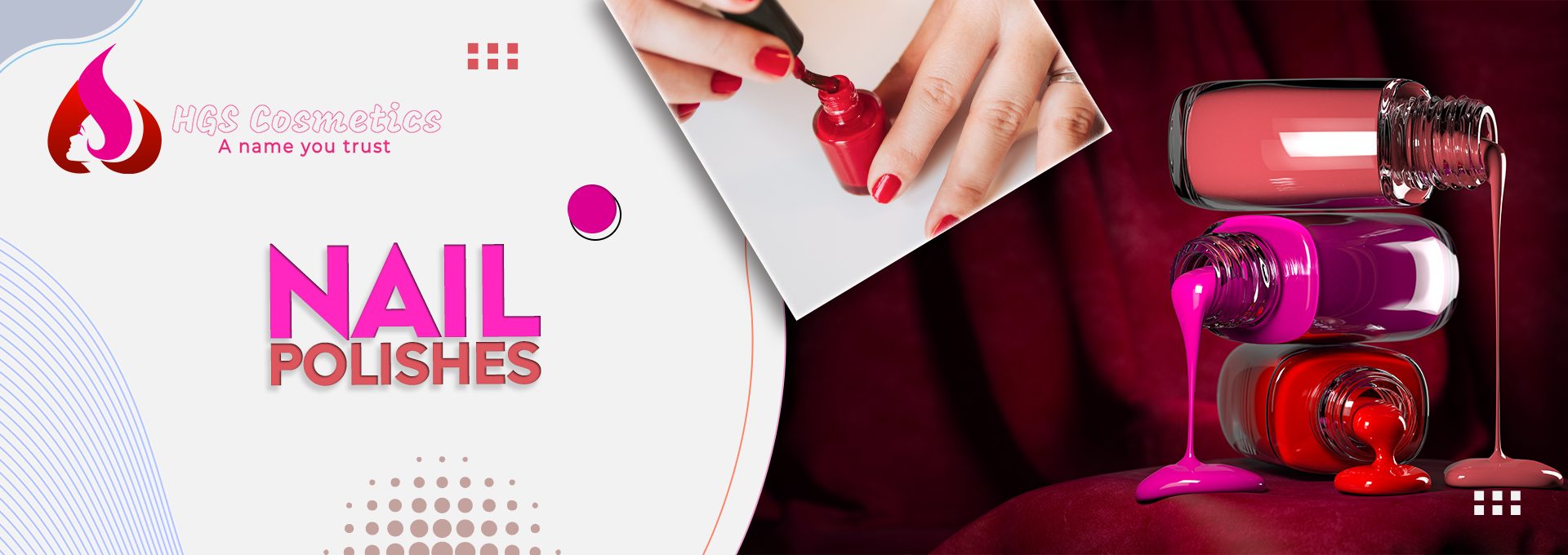 Shop Best Nail Polishes products Online @ HGS Cosmetics