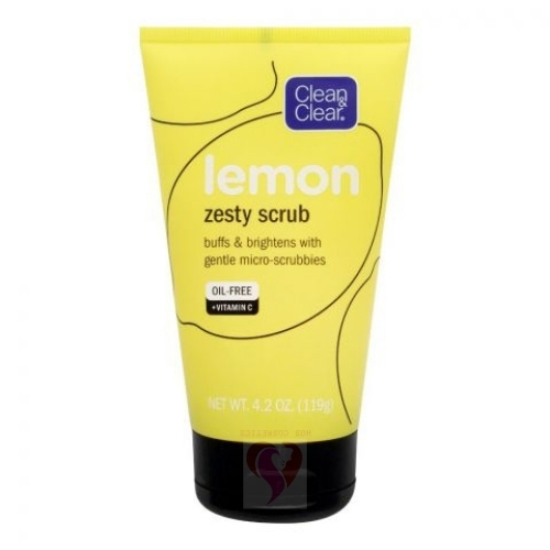 Clean & Clear Lemon Zesty Scrub-119g Oil Free