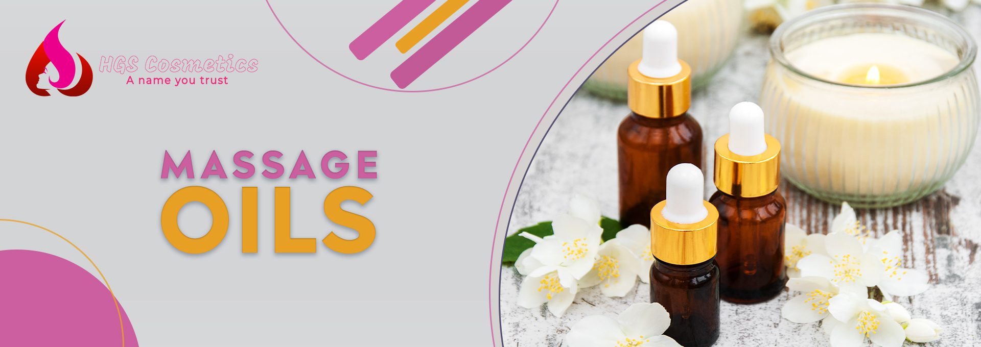 Shop Best Massage Oils products Online @ HGS Cosmetics