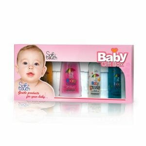 Buy Soft Touch Baby Gift Box Standard 5Items in Pakistan|HGS