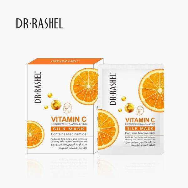 Buy DR RASHEL VC & BRIGHTENING VITAMIN C MASK-5 PSC in Pakistan
