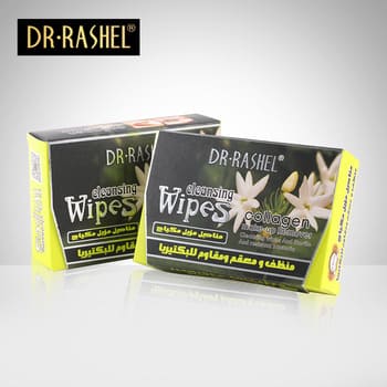 Buy Dr Rashel Jasmine Collagen Make up Cleansing Wipes in Pak