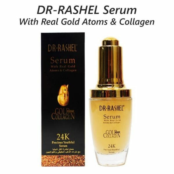 Buy Dr Rashel Gold Atoms & Collagen 24K Serum in Pakistan |HGS