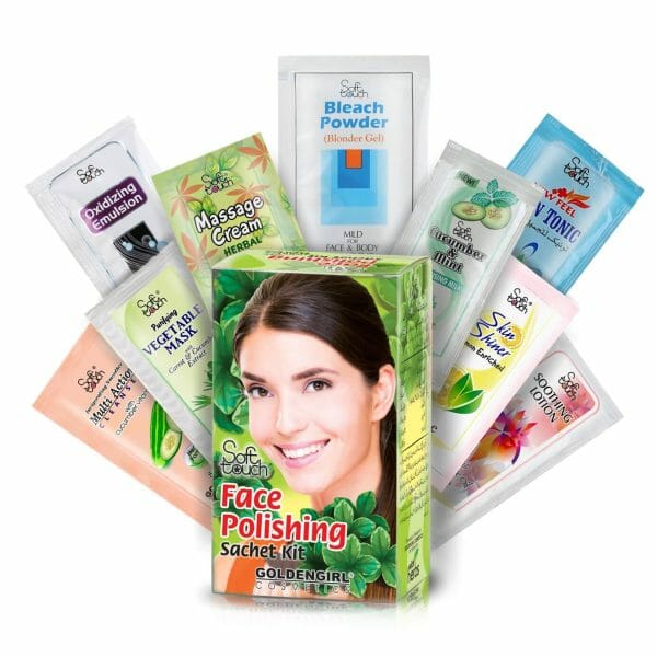 Buy Best Soft Touch Face Polishing Trial Kit 9 Sachets Online @ HGS Cosmetics