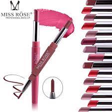 Buy Best MISS ROSE Lipsticks Plus Liner Online Online @ HGS Cosmetics