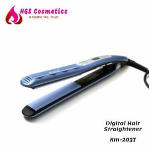 Buy Best Kemei Km 2037 Digital Hair Straightener Online @ HGS Cosmetics