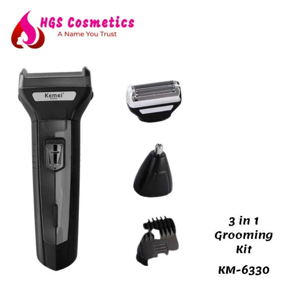 KM-6330 3 in 1 Grooming Kit