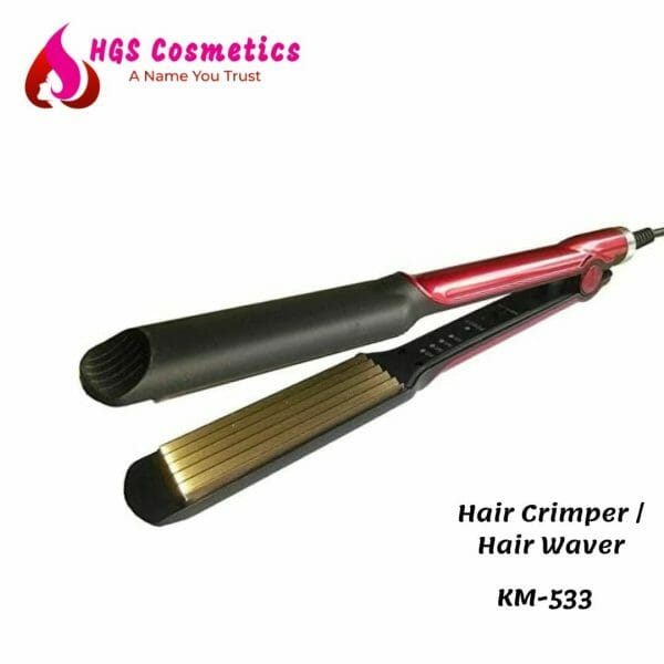 Buy Best Kemei Km 533 Hair Crimper Online @ HGS Cosmetics