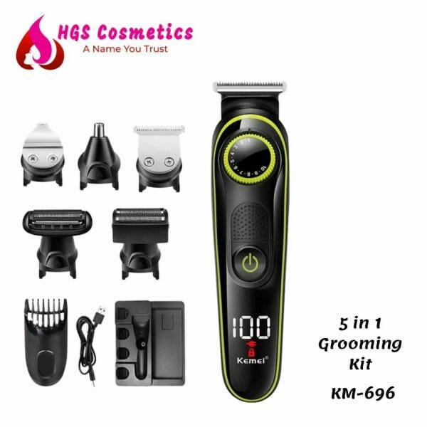 KM-696 5 in 1 Grooming Kit