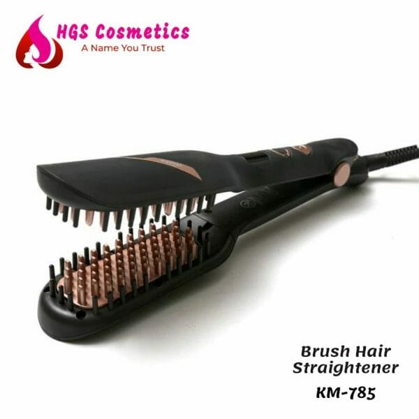 Buy Best Kemei Km 785 Brush Hair Straightener Online @ HGS Cosmetics