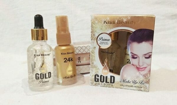 Buy Best 2 In 1 24K Gold Primer & Makeup Fixer Spray Online @ HGS Cosmetics