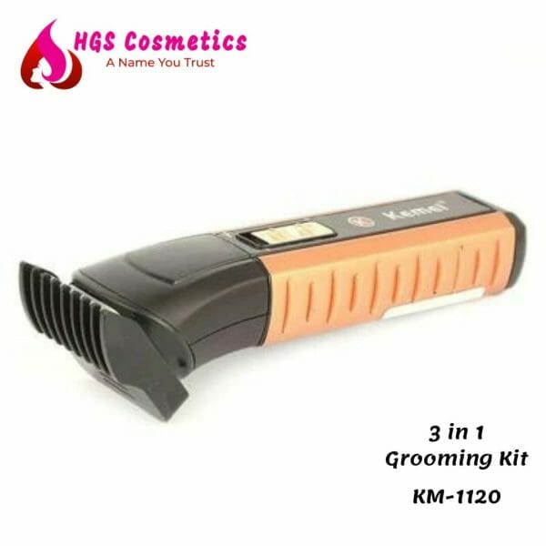 Buy Best Kemei Km 1120 3 In 1 Grooming Kit Online @ HGS Cosmetics