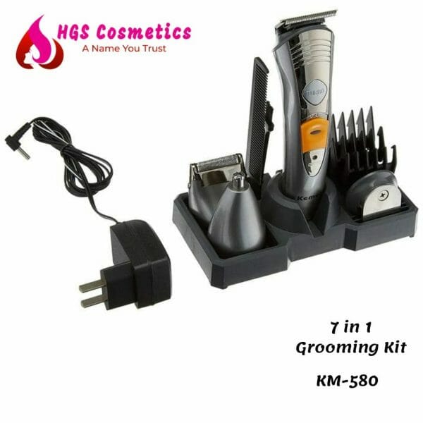 Buy Best KM-580 7 in 1 Grooming Kit Online @ HGS Cosmetics