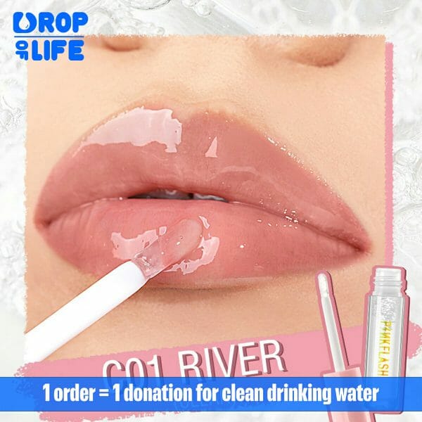 Buy Best PINKFLASH Lip Gloss Moisturizing Glossy Lip Gloss Online @ HGS Cosmetics