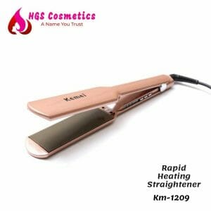Buy Best Kemei Km 1209 Rapid Heating Straightener Online @ HGS Cosmetics