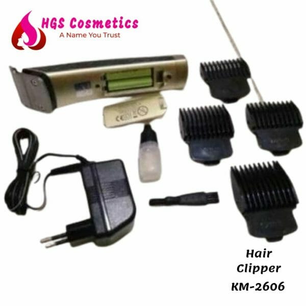 Buy Best Kemei Km 2606 Hair Clipper Online @ HGS Cosmetics