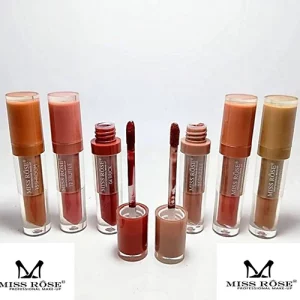 Buy Best MISS ROSE Matte Liquid Lip Gloss Set-6pcs Online @ HGS Cosmetics