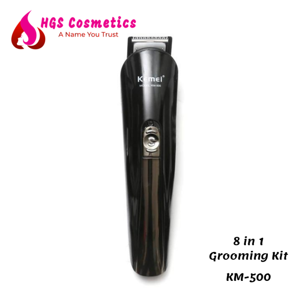 Buy Best Kemei Km 500 8 In 1 Grooming Kit Online @ HGS Cosmetics