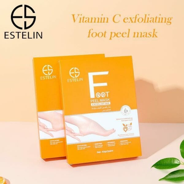 Buy Best ESTELIN Vitamin C Foot Peel Mask Online @ HGS Cosmetics