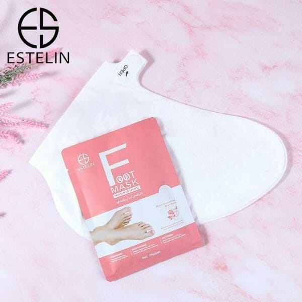ESTELIN Foot Care Mask Rose Nourishing Foot Mask
